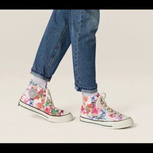 Converse Heart of the City Chuck 70 Floral High Top Paris Marquis Mills 9.5 11.5